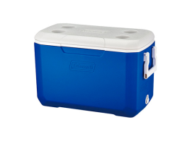 Rigid Cooler Portable 48QT Blue
