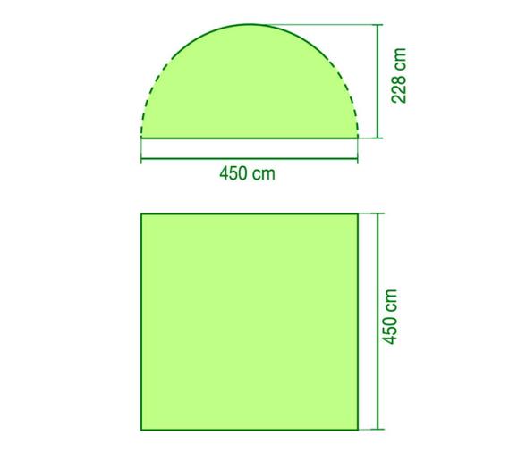 Coleman Toldo Event 4.5 x 4.5 m
