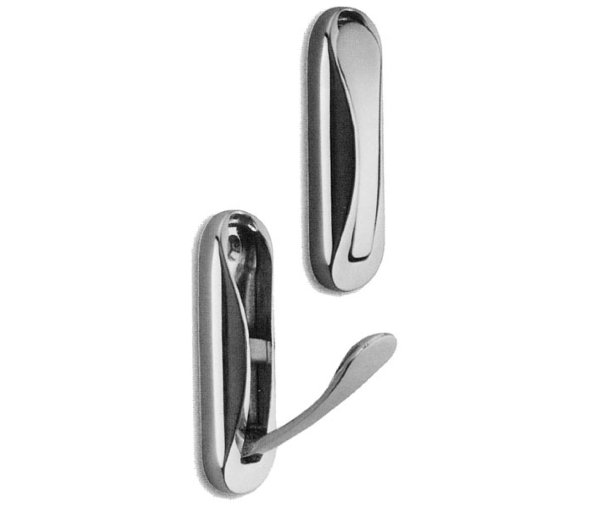 Colgador Plegable Bronce Cromado