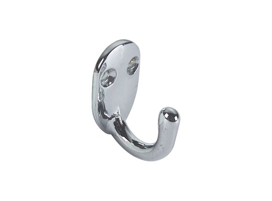 Colgador Simple Laton Cromado