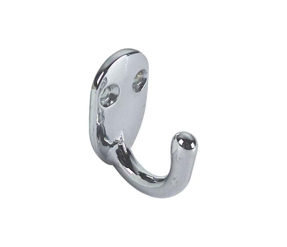 Colgador Simple Laton Cromado