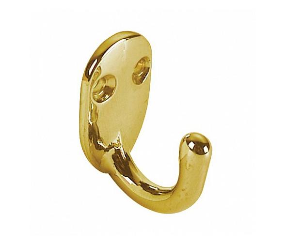 Colgador Simple Laton Pulido