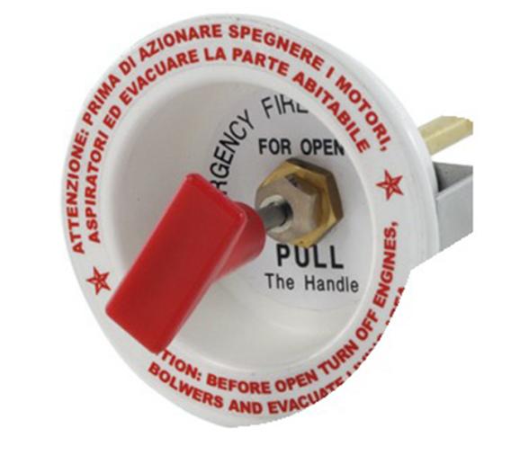 Compartimento empotrado para servicios