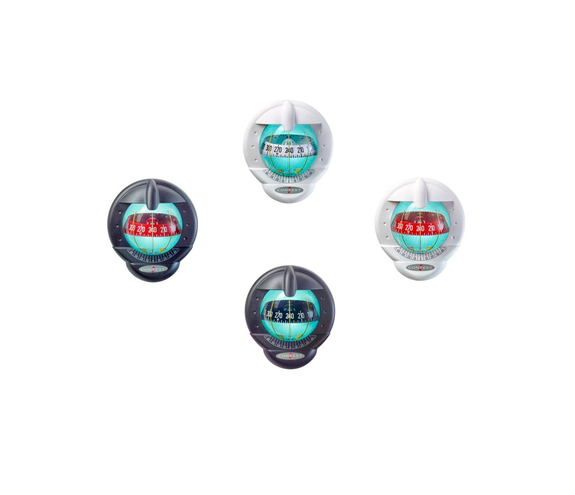 Contest 101 Compass Bulkhead Mount Vertical Plastimo