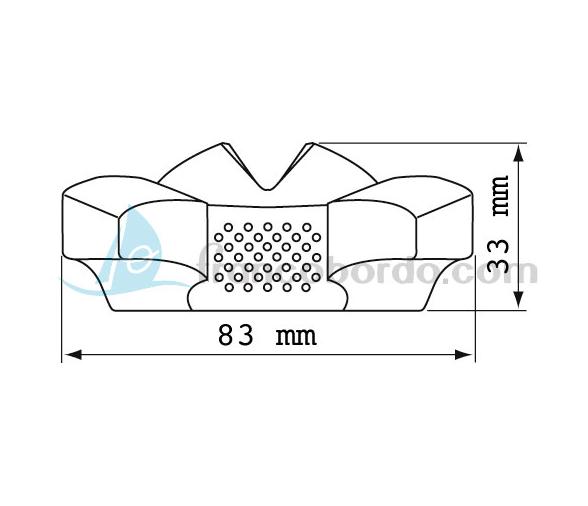 Compas Iris 50 Kaki Plastimo