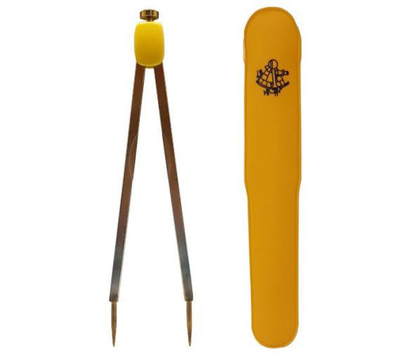 Compás Náutico de Puntas en Latón Cromado 19cm