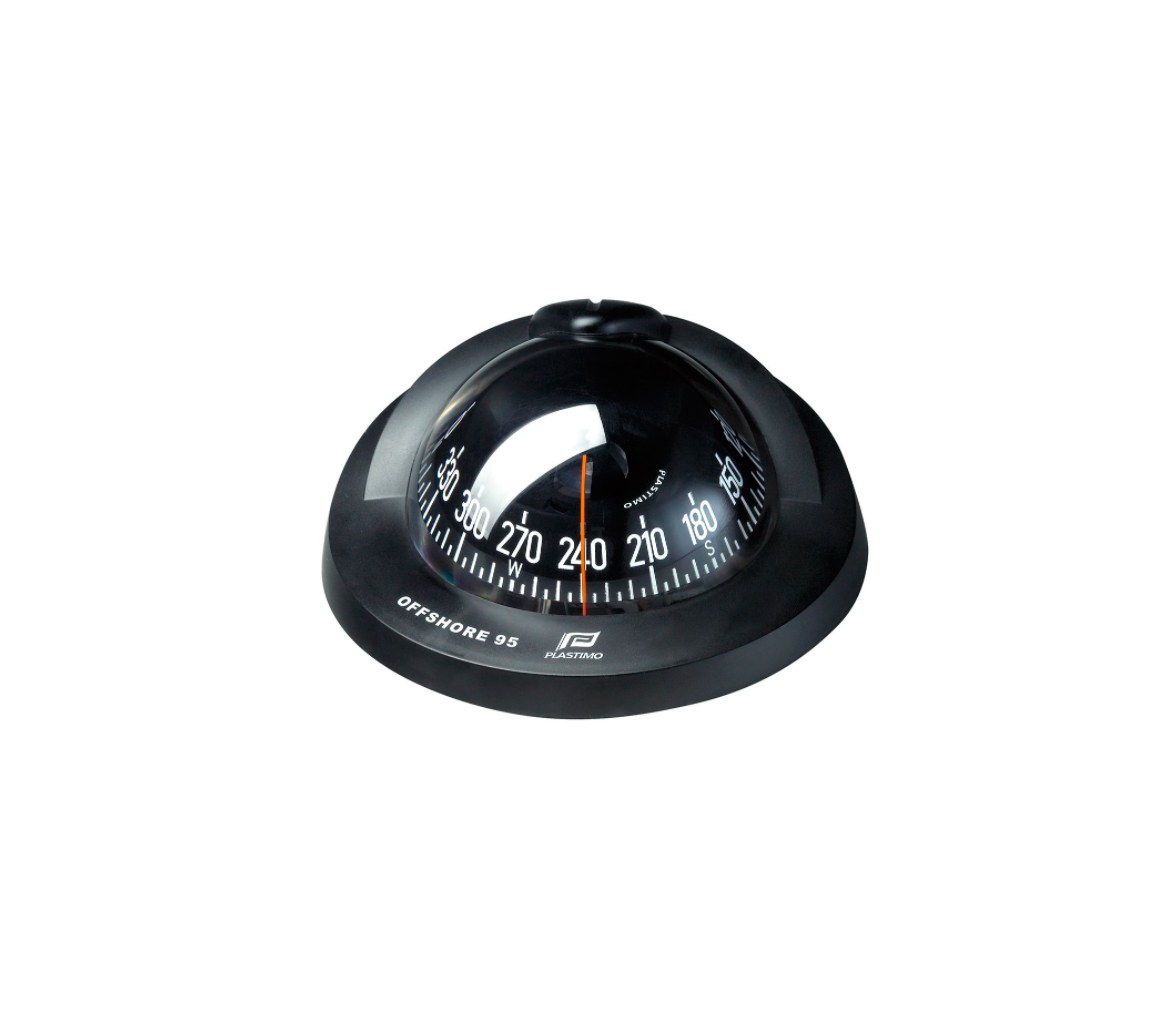 Offshore 95 Black Compass for Flushmount