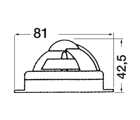 Compas Riviera Comet 2  Plano Blanco