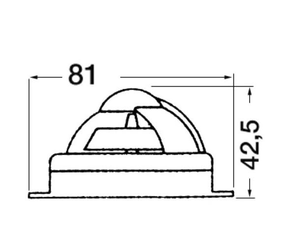 Compas Riviera Comet 2  Plano Negro