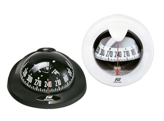 Plastimo Compás Offshore 75 Mini-Pedestal Mamparo Vertical o Inclinado 20 a 90 g