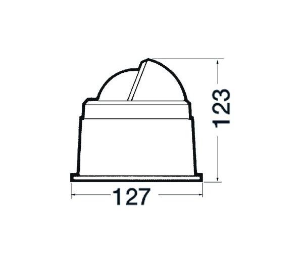 Compas Magnetico Riviera 80 mm