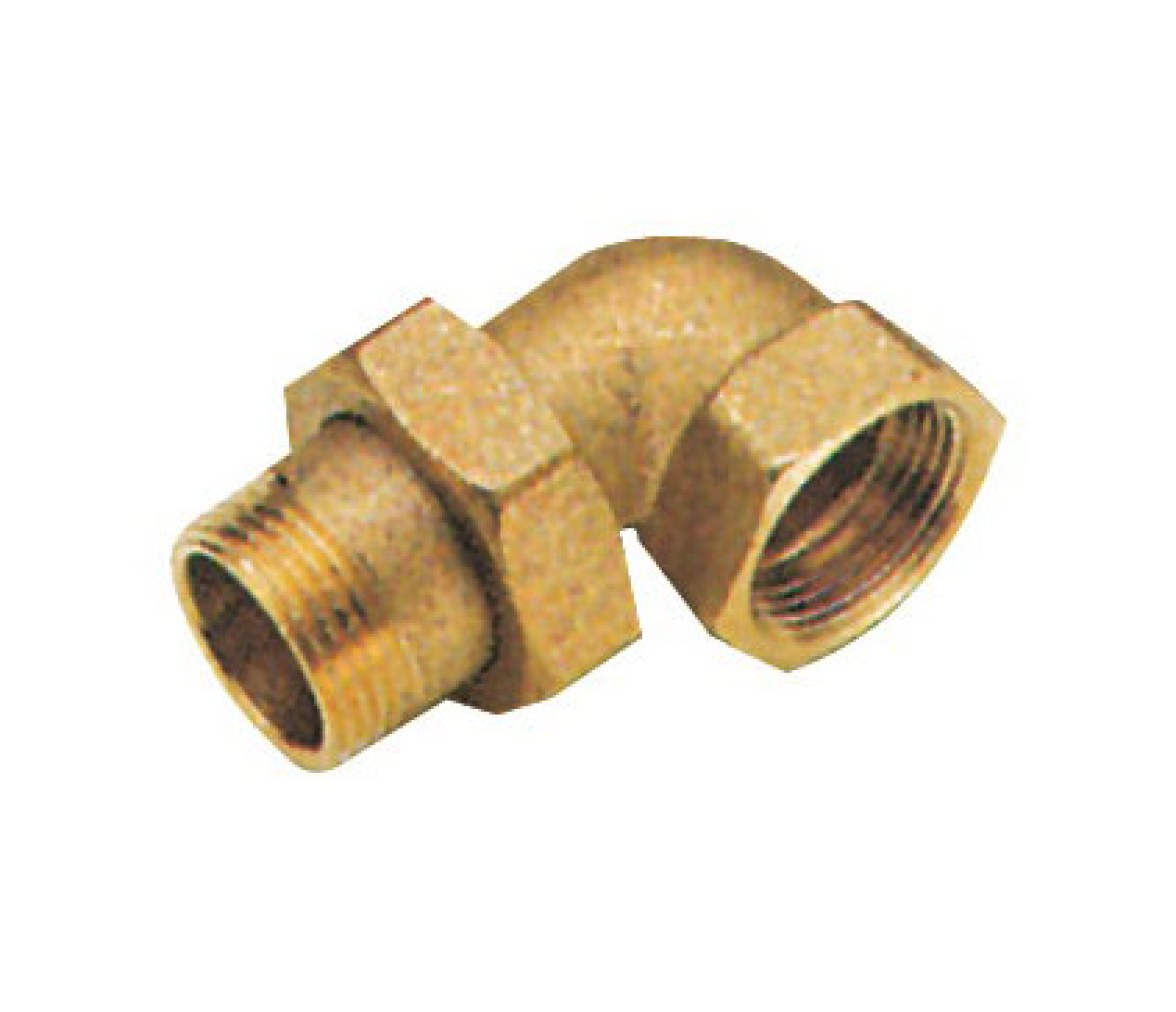 Conector 3 Piezas 90 Grados Macho-Hembra