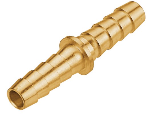 Conector Latón para empalmar linea de Combustible