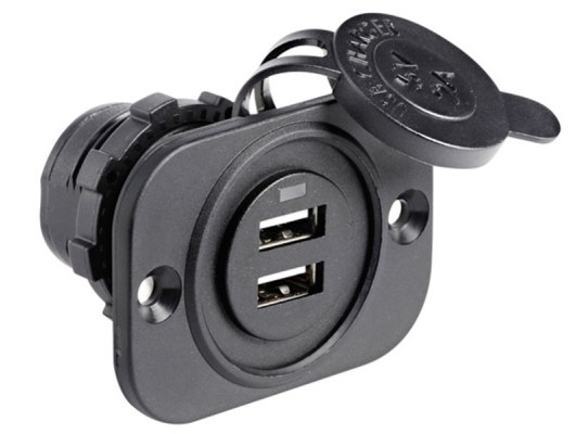 Double USB Conector