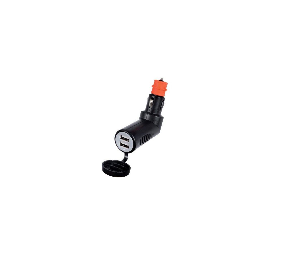 Conector Doble USB Articulado