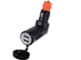 Conector Doble USB Articulado