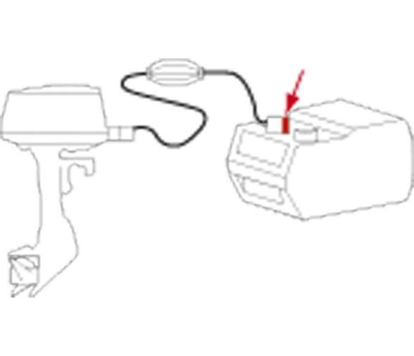 CanSB Conector Macho Deposito Mariner-Mercury