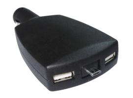 Conector Mechero con Doble USB