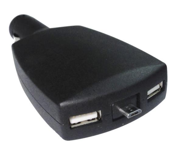 Conector Mechero con Doble USB