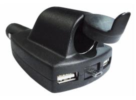 Conector Mechero con Doble USB y Micro USB