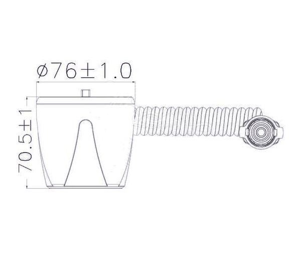 Conector Mechero Doble USB con Cable