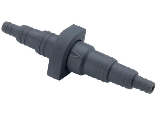 Conector múltiple de manguera con válvula de retención