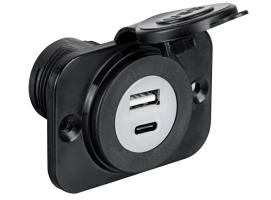 Conector USB estándar + micro