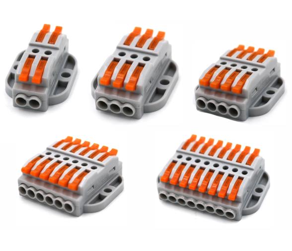 Conectores de Cableado Compacto Dobles