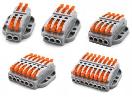 Compact Wiring Connectors mini fast wire Connector Universal