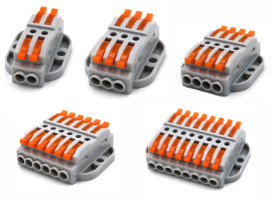 Compact Wiring Connectors mini fast wire Connector Universal