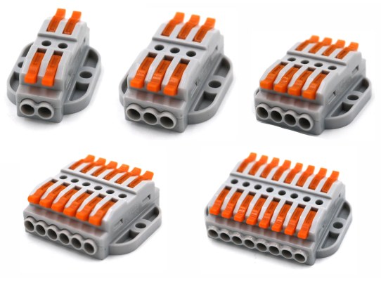 Compact Wiring Connectors mini fast wire Connector Universal