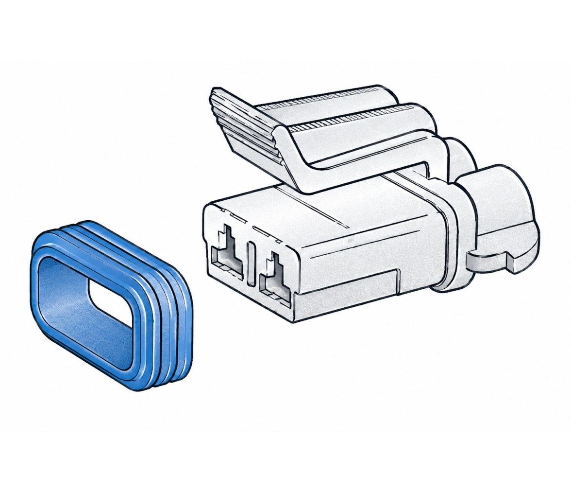 Conectores estancos de plástico