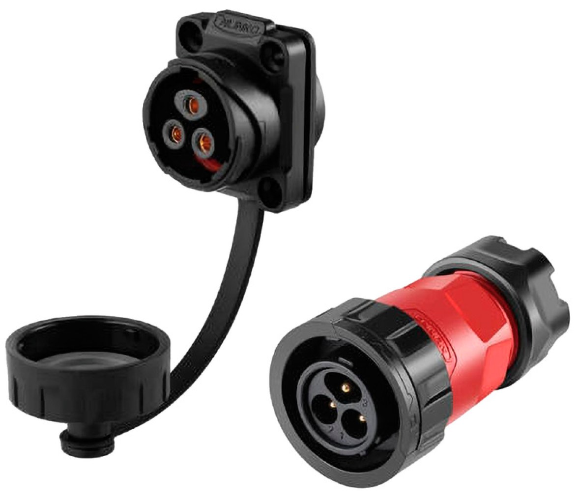Conectores impermeables de alta capacidad 20 A y 50 A