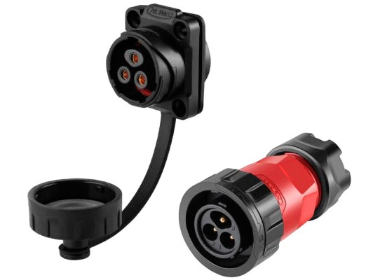 Conectores impermeables de alta capacidad 20 A y 50 A