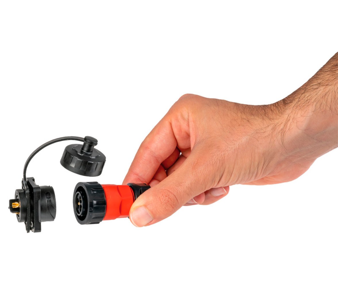 Conectores impermeables de alta capacidad 20 A y 50 A