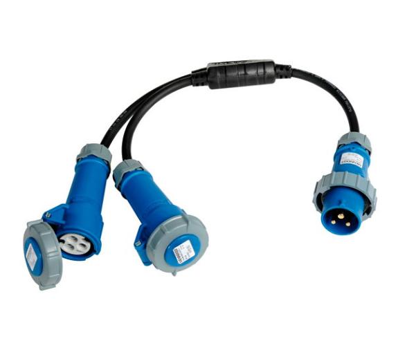 Conexion Doble Pantalan 16 Amperios