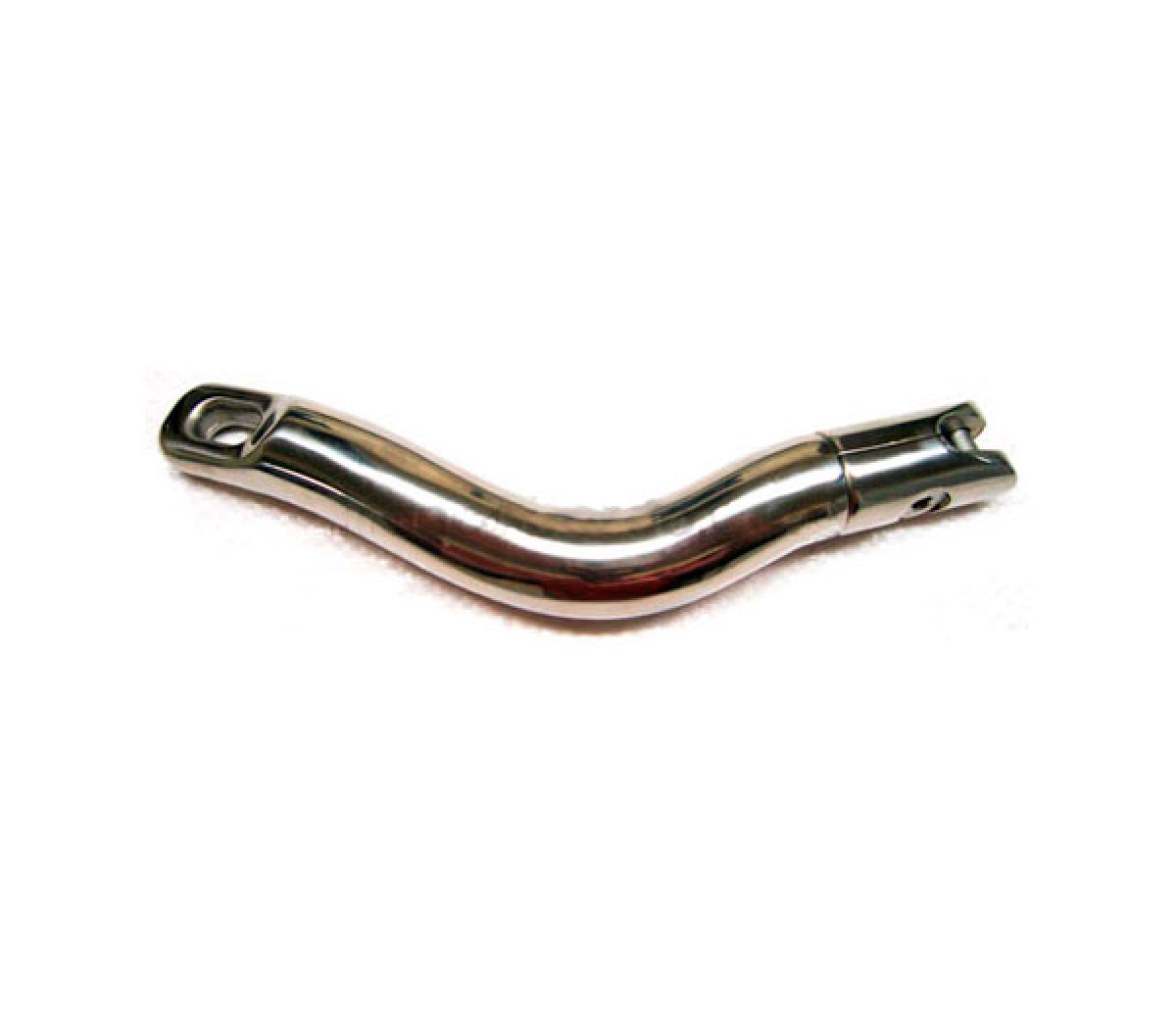 Conexion Giratoria Curva Inox 316 Cadena-Ancla 10-12 mm