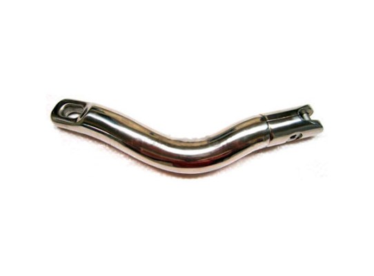Conexion Giratoria Curva Inox 316 Cadena-Ancla 10-12 mm