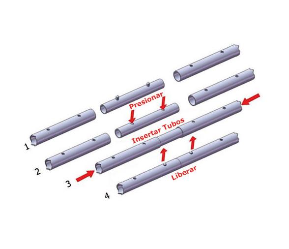 Conexion para Tubo Recto
