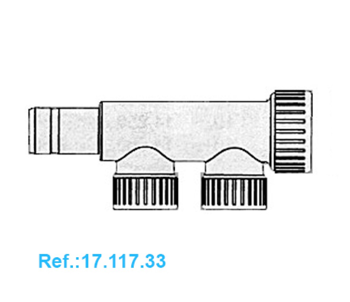 Conexiones de Plomería Hydrofix Ø 22 mm