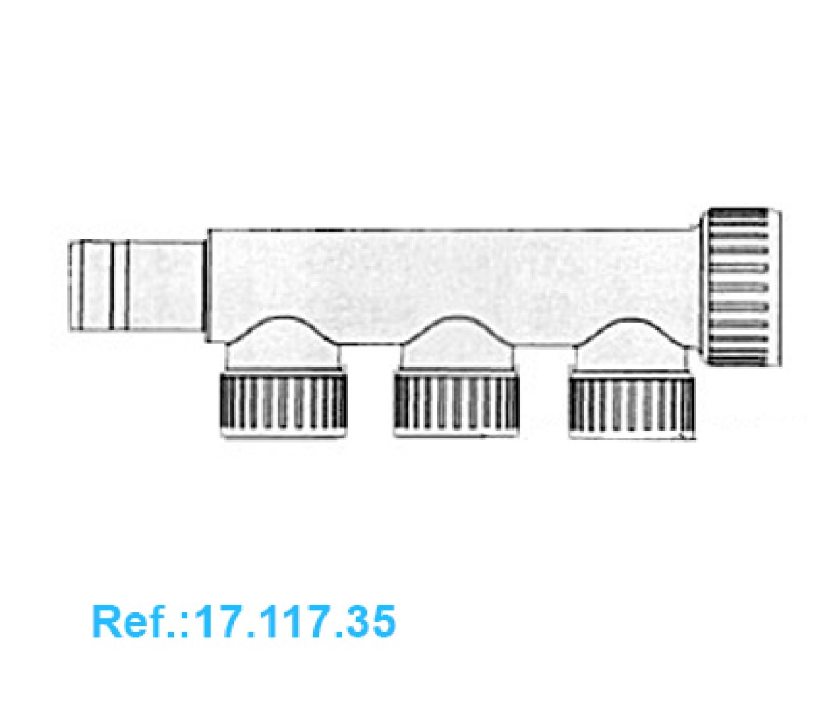 Conexiones de Plomería Hydrofix Ø 22 mm