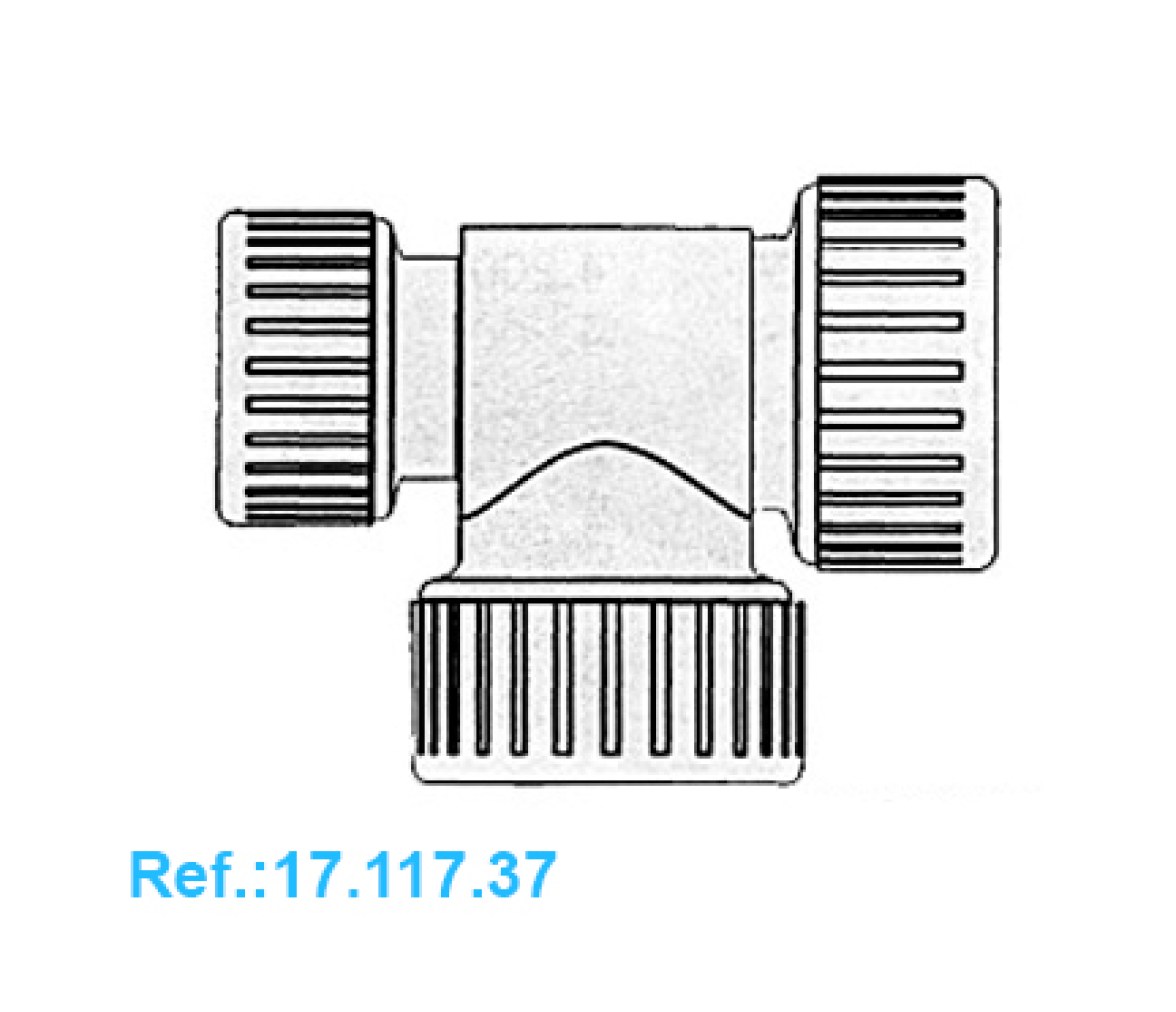 Conexiones de Plomería Hydrofix Ø 22 mm
