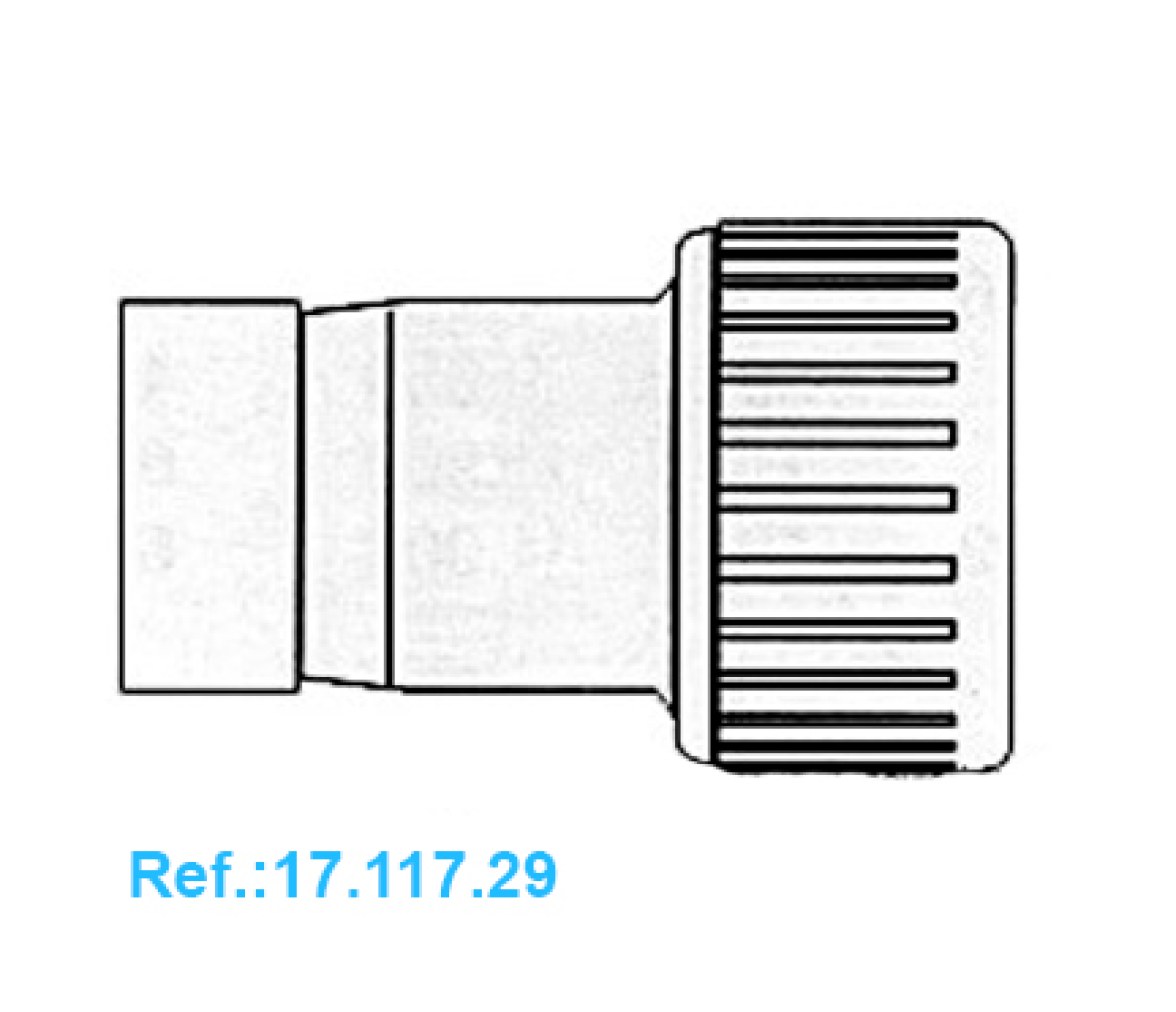 Conexiones de Plomería Hydrofix Ø 22 mm