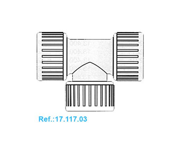 Conexiones de Plomería Hydrofix Ø 22 mm
