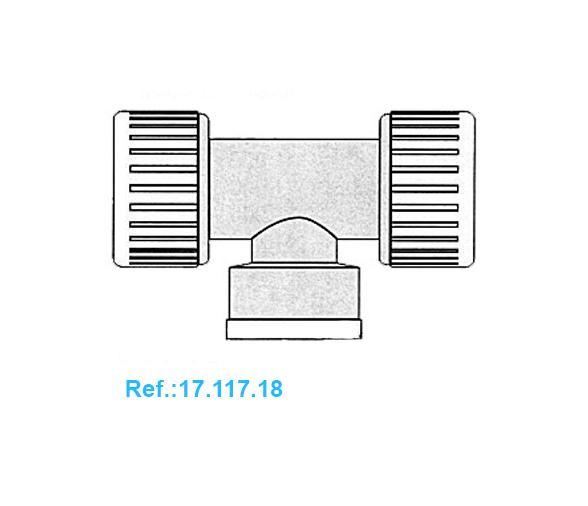 Conexiones de Plomería Hydrofix Ø 22 mm