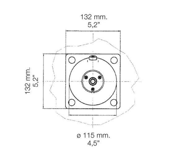 Conjunto Fijacion y Contraplaca Bomba UP20 F X64 Ultraflex