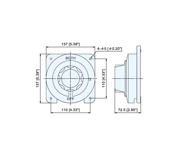 Conmutador de Bateria TMC