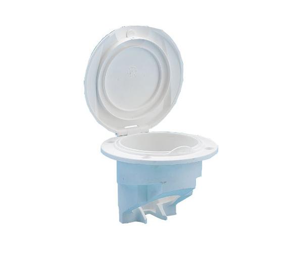 Contenedor para Ducha Plastico 70 mm Trem