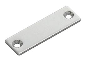 Contraplaca Acero Inox para Cerradura Magnetica