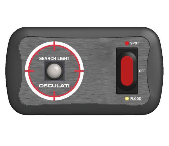 Control Remoto Joystick para Foco Electrico Clasico Osculati